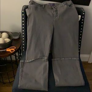 NYDJ boot cut grey jeans
